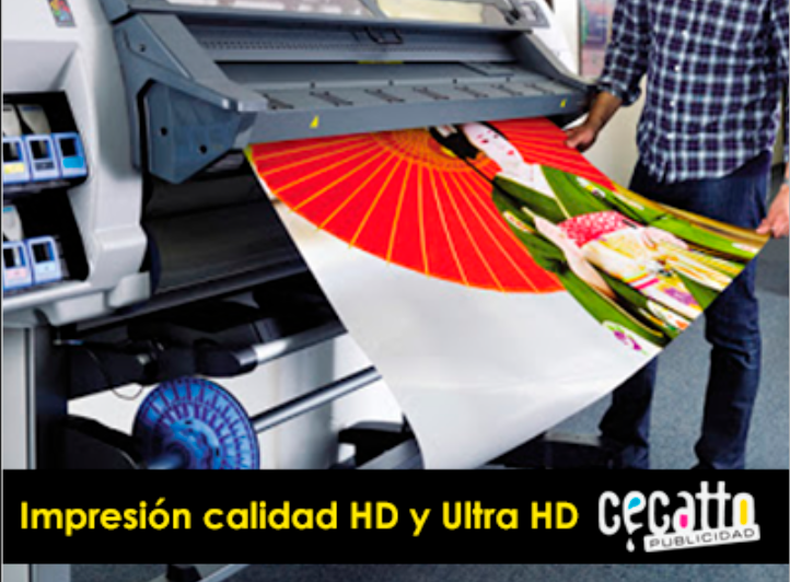 Impresión de Lona y Vinil  ULTRA HD 